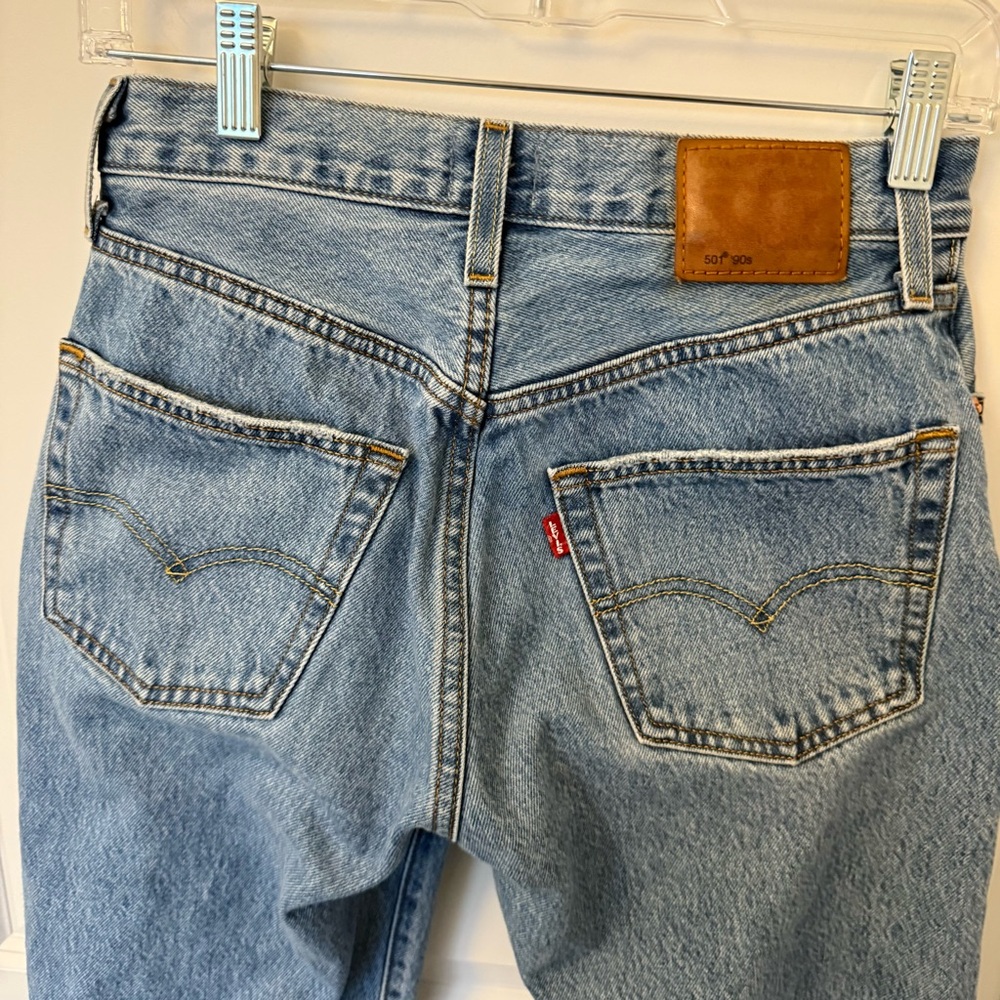 Levi’s 501 90s Jeans Size 25 - Picture 6 of 14